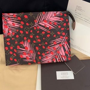Authentic Louis Vuitton jungle dot toiletry 26